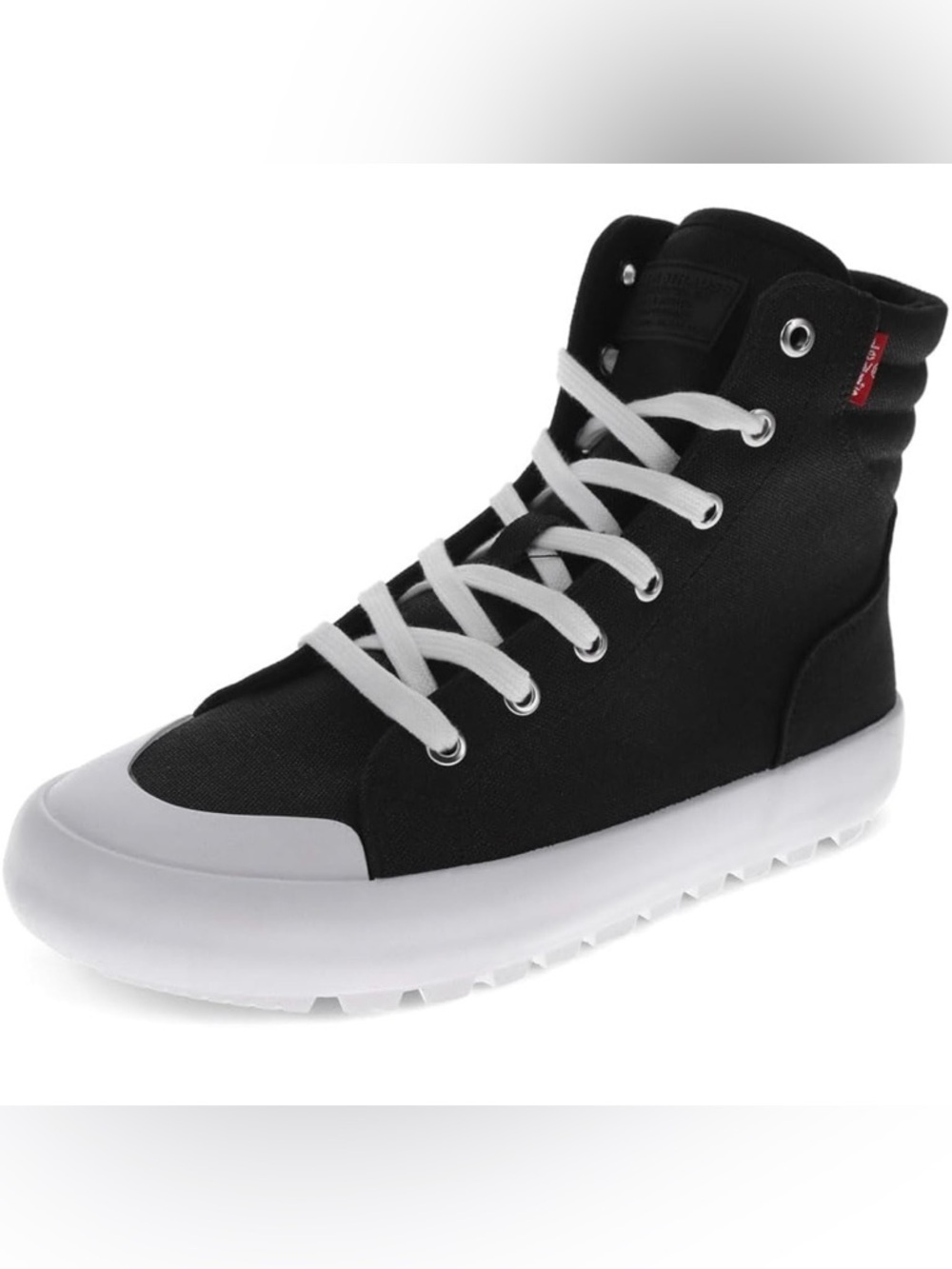 Levi’s Olivia II Cotton Canvas High-Top Sneakers